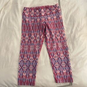 Nux Pink and Blue Leggings